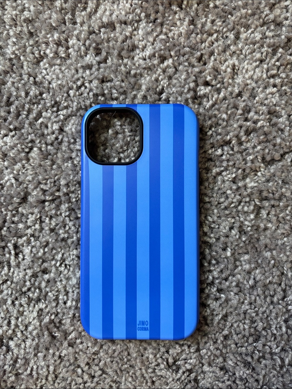 Amazon Blue Striped Protective Phone Case